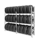 Стеллаж для автошин и дисков 2000х3000х400 3 яруса